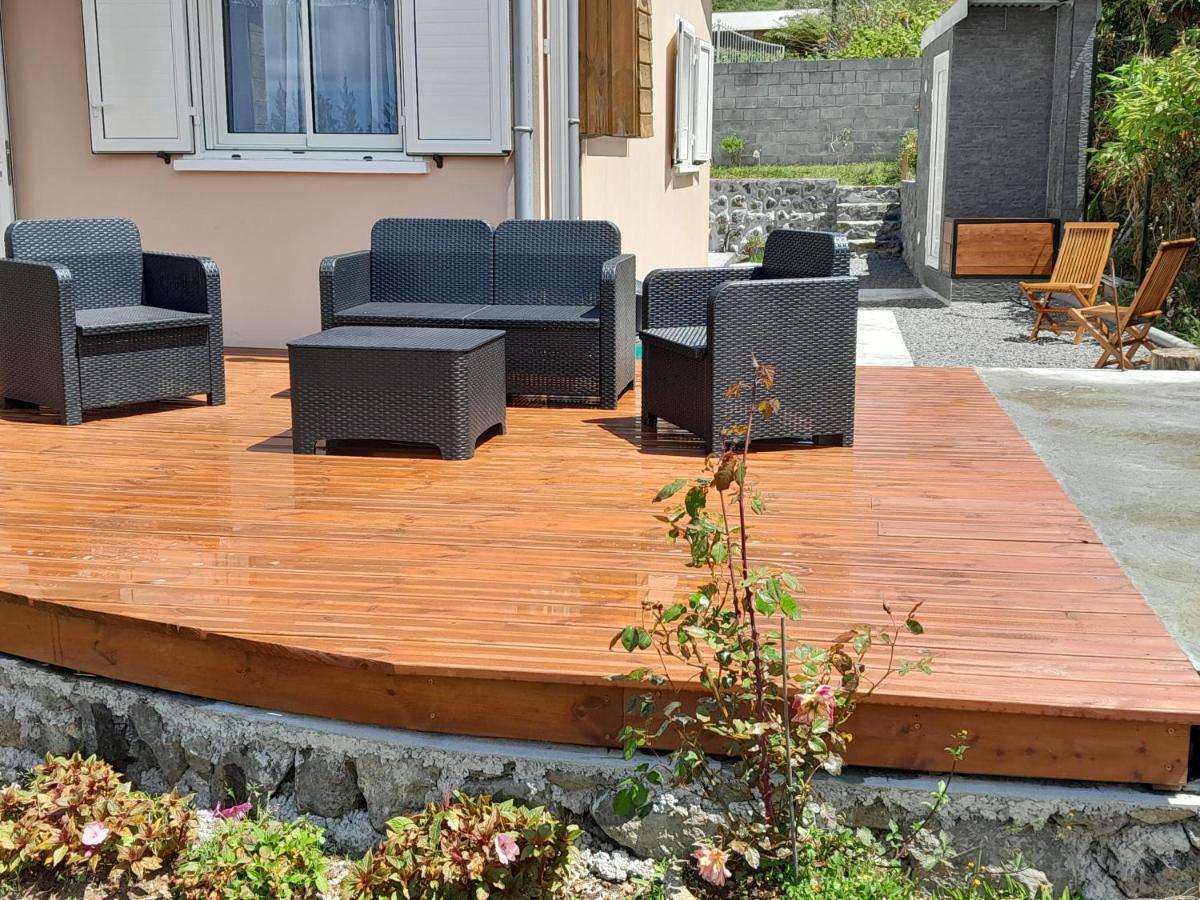 La Kaz Zambaville Avec Jacuzzi Privatif La Plaine des Palmistes Exteriér fotografie